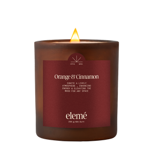 Orange & Cinnamon Candle